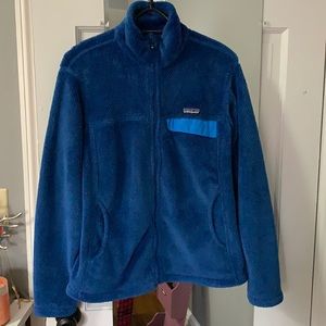 Blue Patagonia fleece